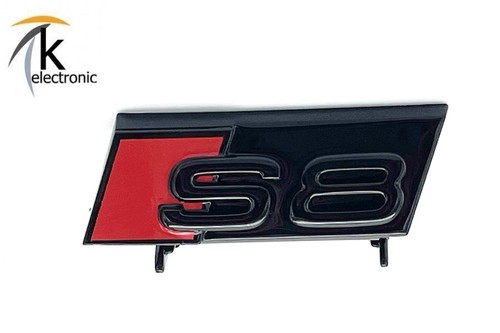 Audi emblem schwarz - s8, |