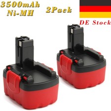 2x 14.4V 3.5Ah Ni-MH Akku für Bosch BAT040 BAT041 BH1464 2607335264 PSR 14.4VE-2
