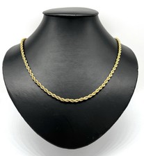 Modeschmuck Kette, Vergoldet