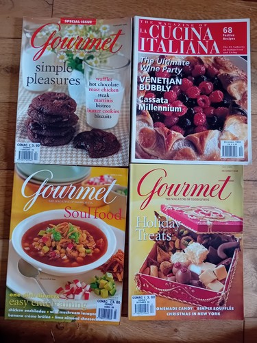 Vintage food magazines - food,
