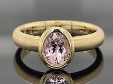 RING  GR. 20 (CA.63) 375/- GELBGOLD MIT IMPERIAL TOPAS FACETTENREICH SCHMUCKJAGD