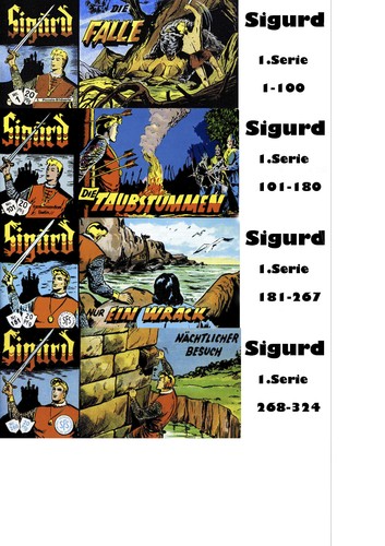 Sigurd piccolo 324 - sigurd, 1-324