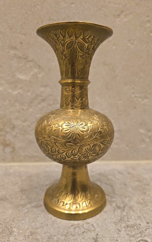 Vintage messingvase - 🏺,
