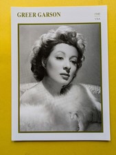 GREER GARSON / Filmstar - Sammelkarte