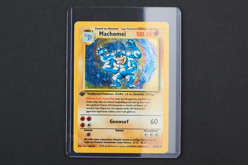 Pokémon machamp 1st edition - pokémon,