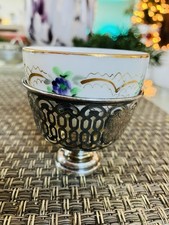 Antike Russische Zarf Teetasse