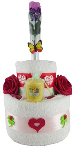 Geschenk handtuchtorte zum - geschenk,