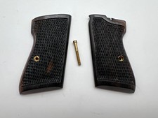Griffschalen f. Walther PPK, braun, Holz, unbenutzt