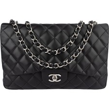 Chanel Quilted Lambskin Jumbo