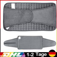 Elektrischer Heizgürtel für Rücken & Bauch Tragbares Wärmekissen Energiesparend