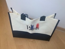 Stofftasche Einkaufstasche mit Eiffelturm Motiv Paris