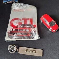 Modellauto Golf GTI Norev ca. 7,5 cm lang mit Schlüsselanhänger GTI OVP