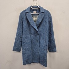 Brora Tweed blau Schurwolle