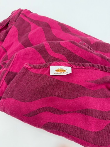 Natibaby zebra pink woven baby - natibaby,