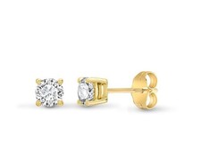 Kunstdiamanten 9ct gelbgold - kunstdiamanten,
