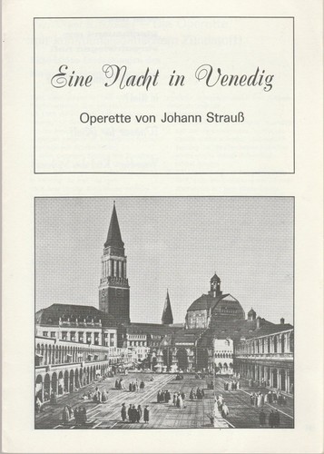 Programmheft johann strauß - programmheft,