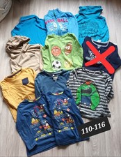 10 Pullis Paket Junge Größe 110-116  Kleiderpaket