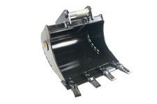 MS01 Tieflöffel Baggerschaufel Baggerlöffel Minibagger 50 cm 500 mm Hardox