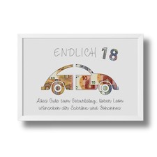 Geldgeschenk 18 Geburtstag