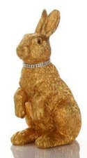 Hase Osterhase antik-gold Hase