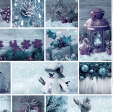 Wachstuch Tischdecke Weihnachten P1032-2 eckig rund oval