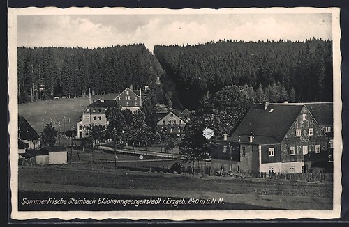 Ansichtskarte steinbach - ansichtskarte,
