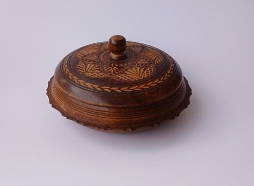 Holzdose mit deckel schatulle - deckel,
