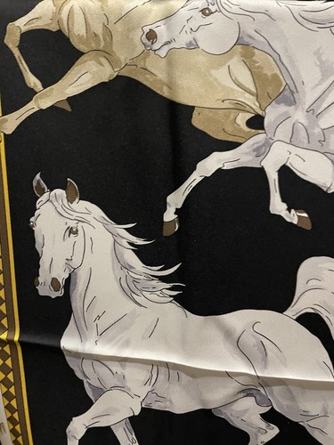 Hermès carré seidentuch - hermès,