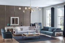 Designer Sofagarnitur 4tlg