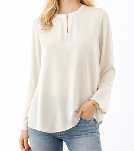 Bluse milano italy creme l - creme, s