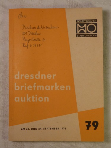 Alter auktionskatalog dresdner - alter,