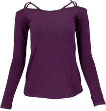 Goa Shirt, Boho Shirt - plum