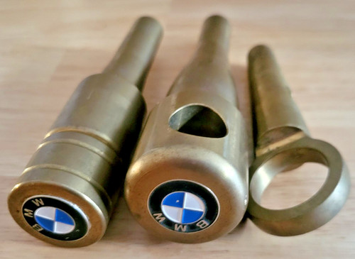 Bierzapfzeug aus messing bmw - messing,