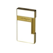 ST Dupont weiß Lack / Gold
