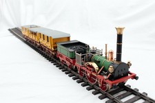Märklin Spur 1 5751 Jubiläums-Zugset “Adler” mit 3 Wagen und Figuren in der OVP