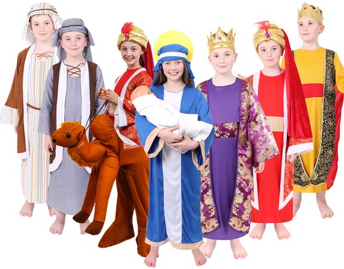 Kinder krippe kostüm - kinder,