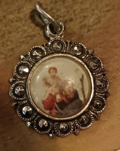 Alte religiöse medaille - religiöse,