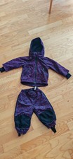 2 2teiliger Schnee-Anzug lila