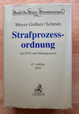 Strafprozessordnung - StPO -