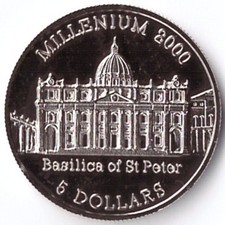 Liberia dollar basilika - -,