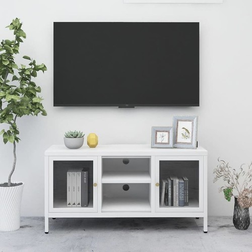 Schrank 105x35x52cm stahl - tv,