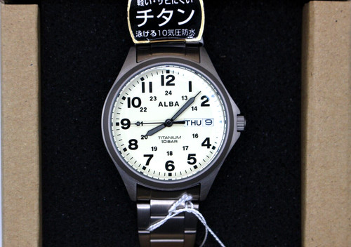 Seiko aqpj401 uhr - alba, quarz