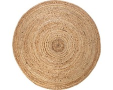 Teppich Jute natur rund Ø 120