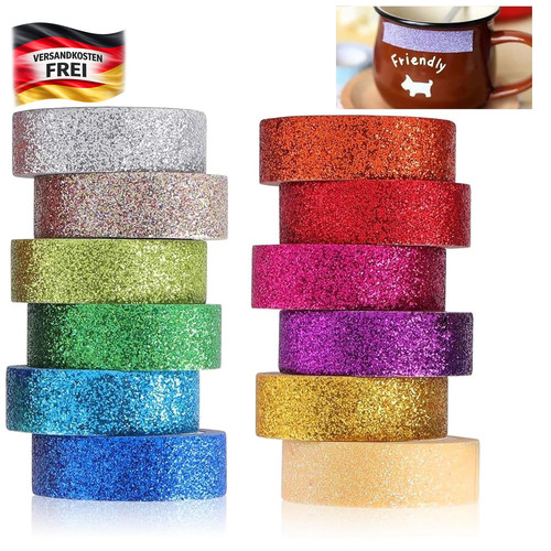 Washi tape set bunte - washi,