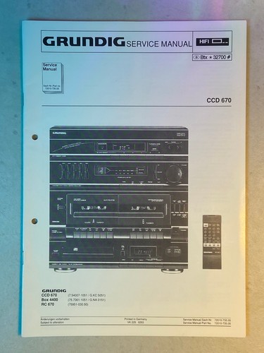 Grundig service manual für - service-manual,