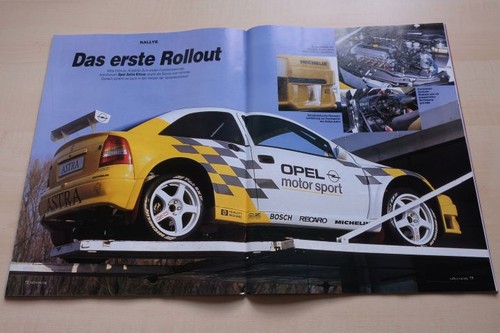 Rallye racing 1998 opel - rallye,