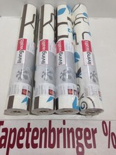 Vliestapete Lars Contzen AS 4x 8806-35 (4Rollen) Muster Modern Blau Weiß Braun