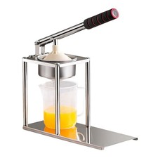 Edelstahl Saftpresse Handentsafter | 304 Rostfrei, Profi | Zitruspresse