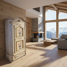 Schrank bauernschrank landhaus - schrank,