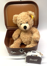 Steiff 111471 Teddybär Fynn Im Koffer 28cm beige Plüsch Stofftier Kuscheltier